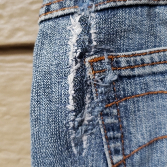 VTG Reference low rise flare leg jeans 7 - Picture 8 of 12